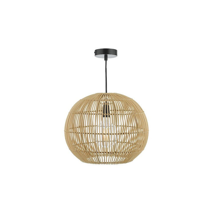 Dar KES0129 | Kesler | Rattan Pendant Light