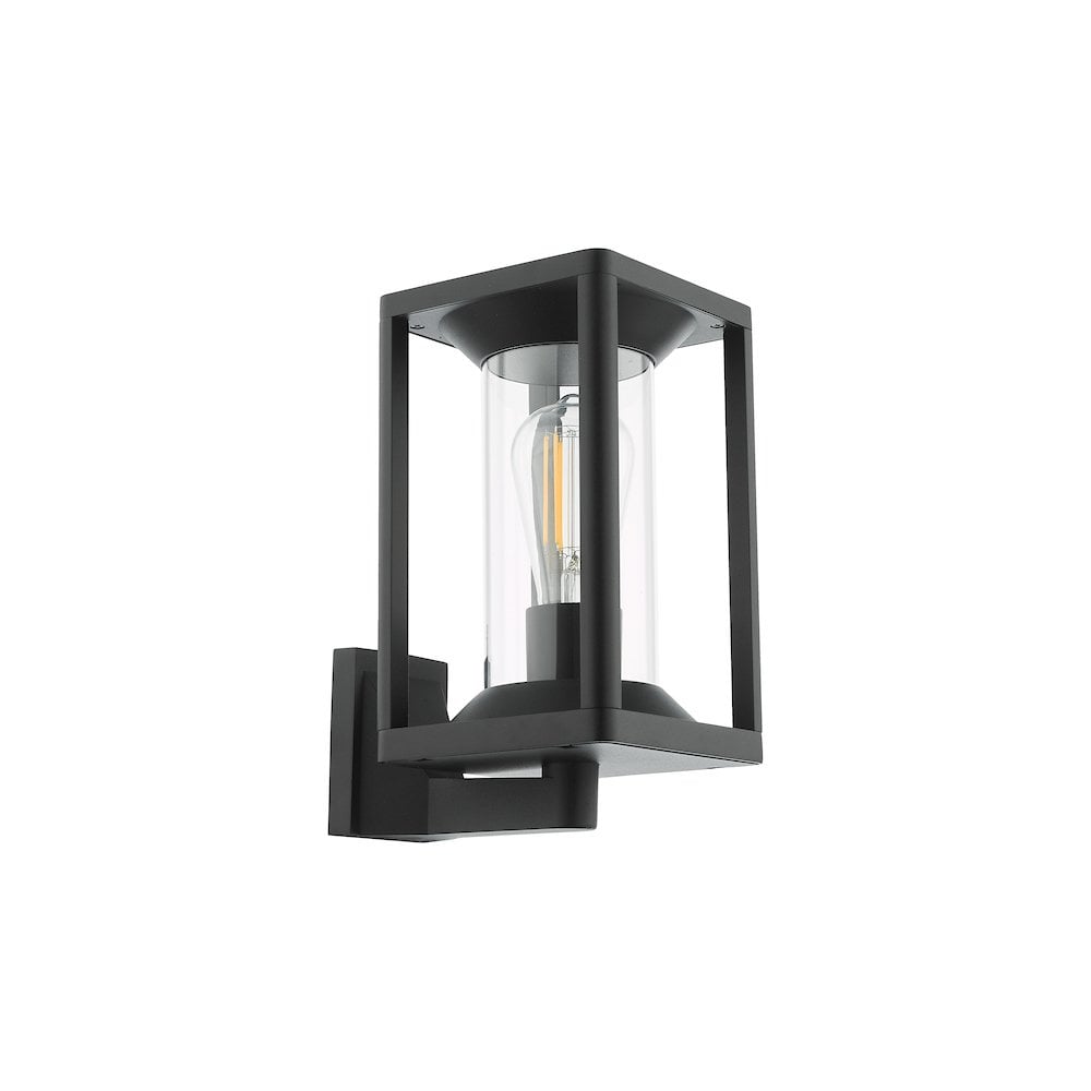 Dar MAC1622 | Mackenzie Outdoor Wall Light | Matt Black IP65