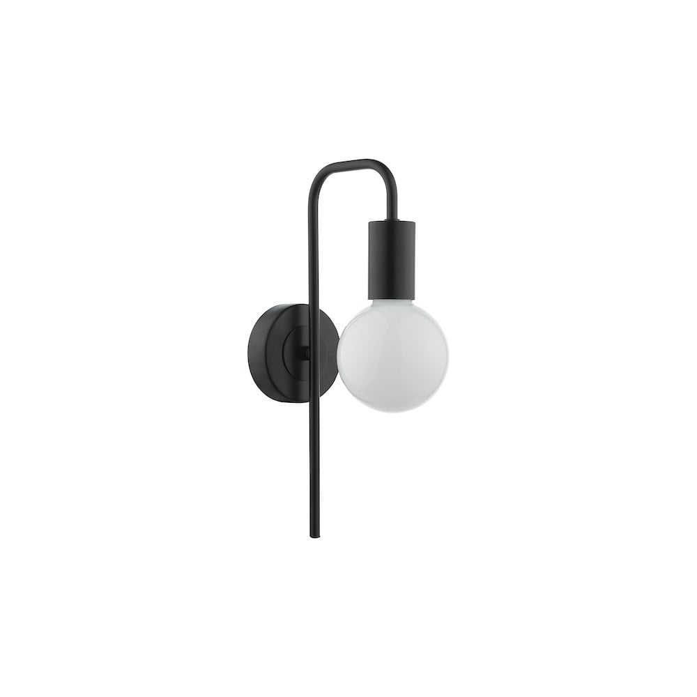 Dar DEN0722 | Dena | Wall Light | Matt Black