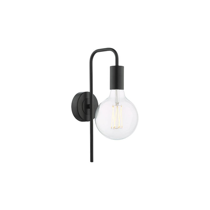 Dar DEN0722 | Dena | Wall Light | Matt Black