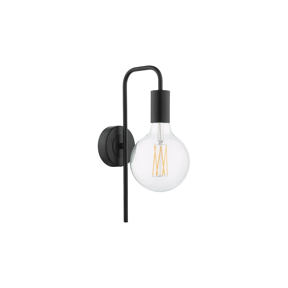 Dar DEN0722 | Dena | Wall Light | Matt Black