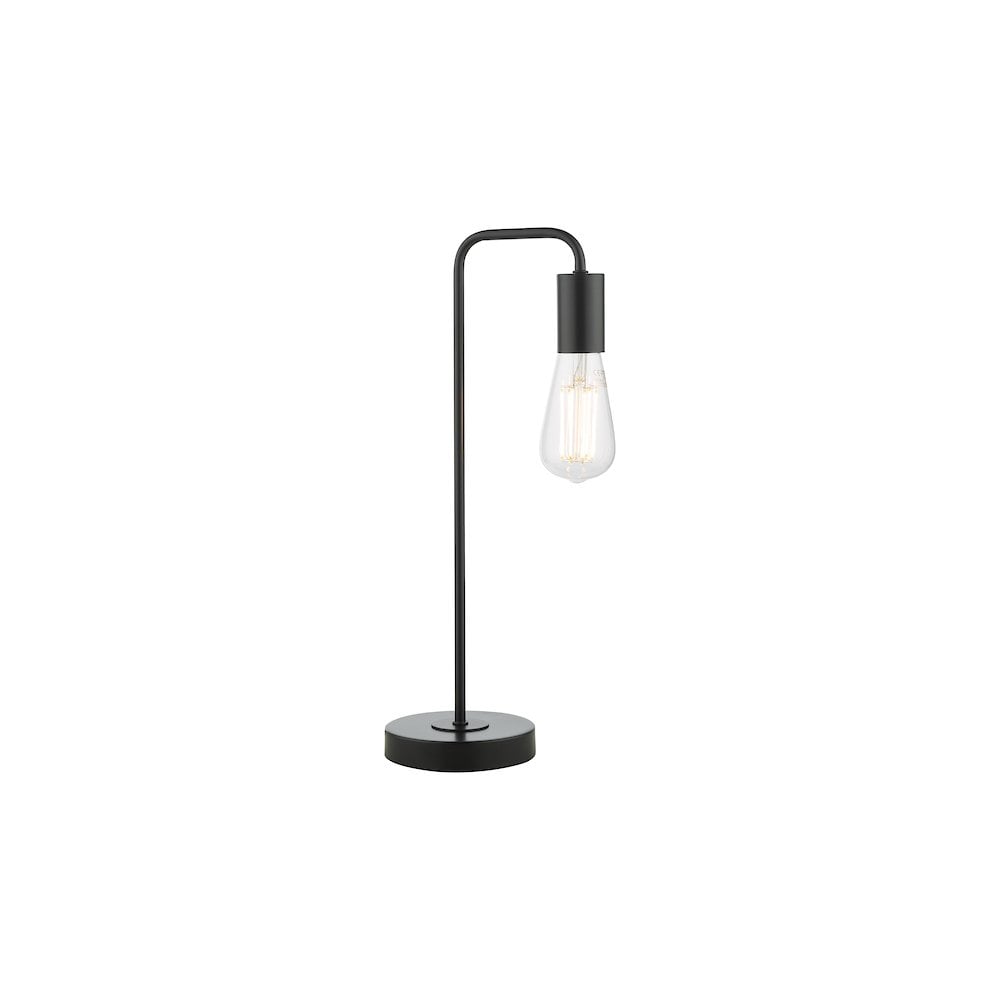 Dar DEN4222 | Dena Modern Globe Table Lamp | Matt Black