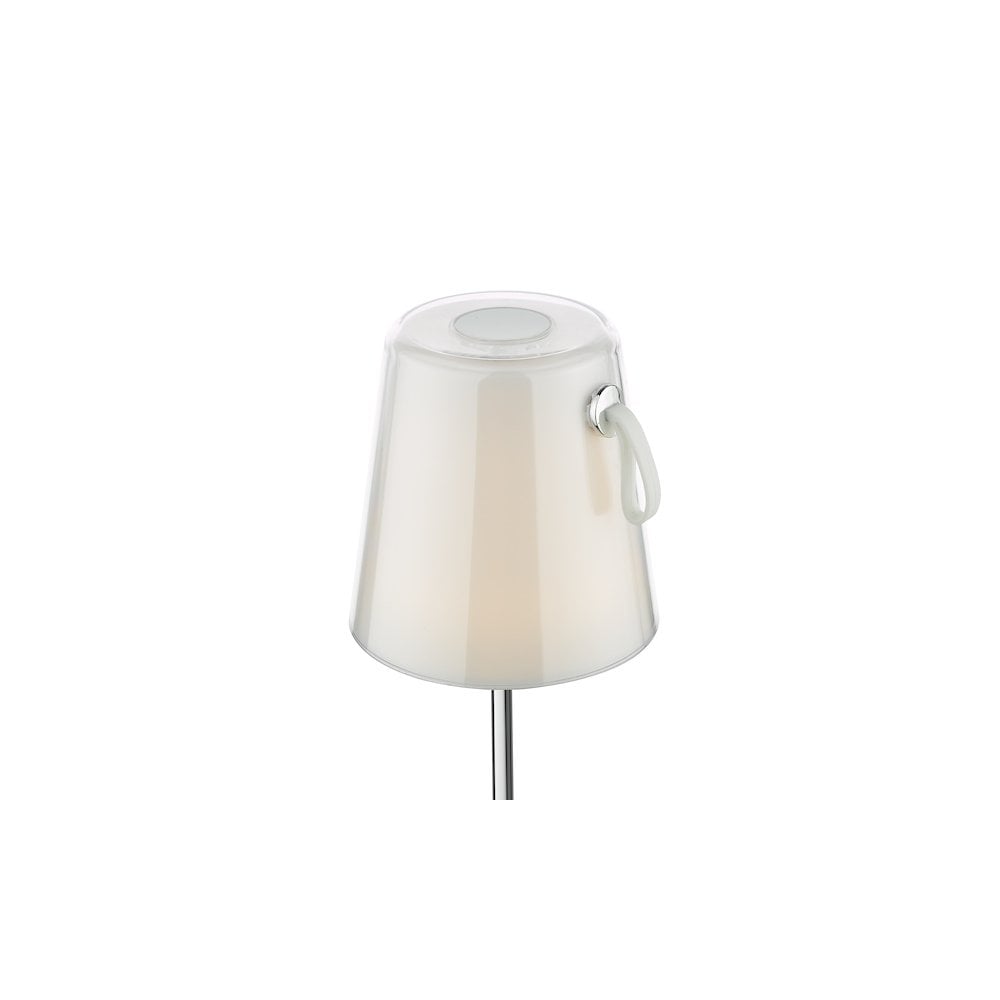 Dar EGO422 | Egor | LED Table Lamp | Polished Chrome Base
