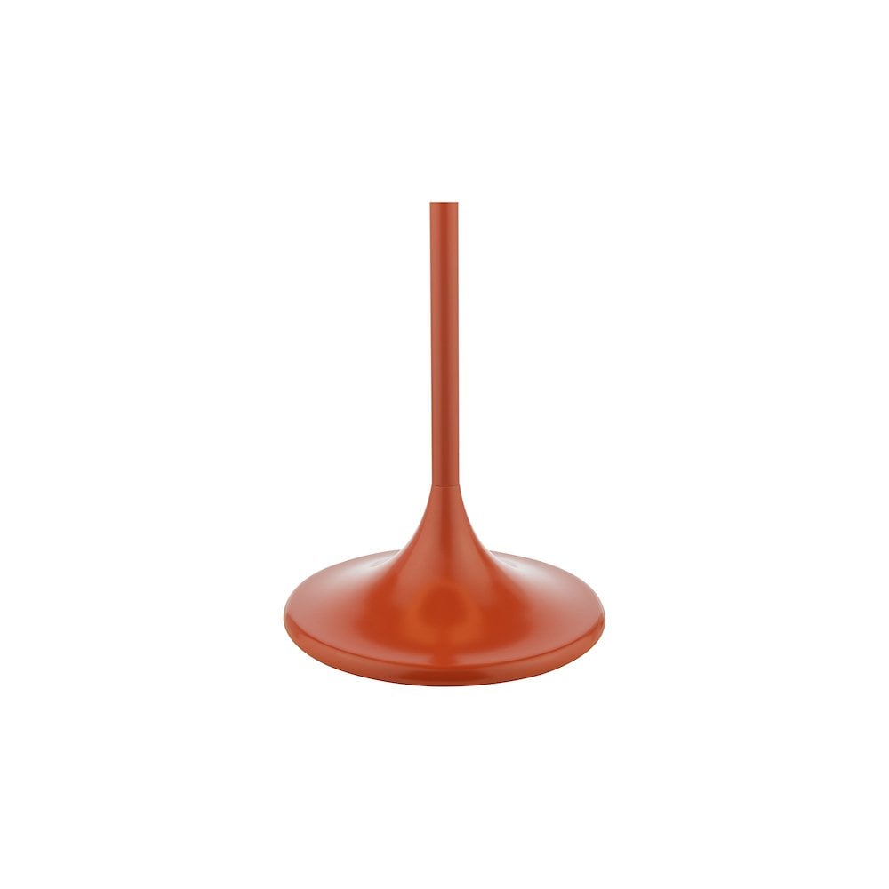 Dar TOL4211 | Toledo | Table Lamp | Satin Orange With Shade