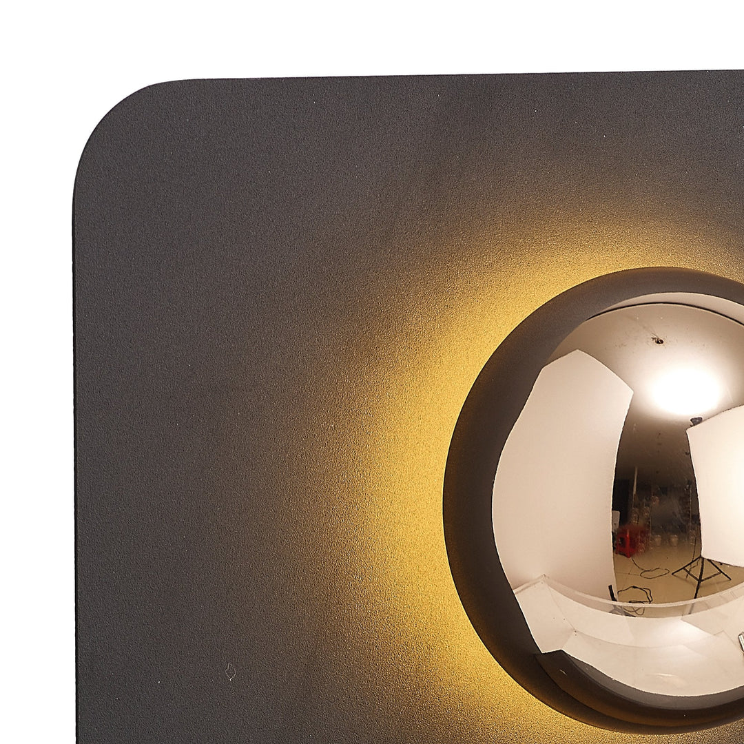 Mantra M8416 Alba 25cm LED Table Lamp Black/French Gold
