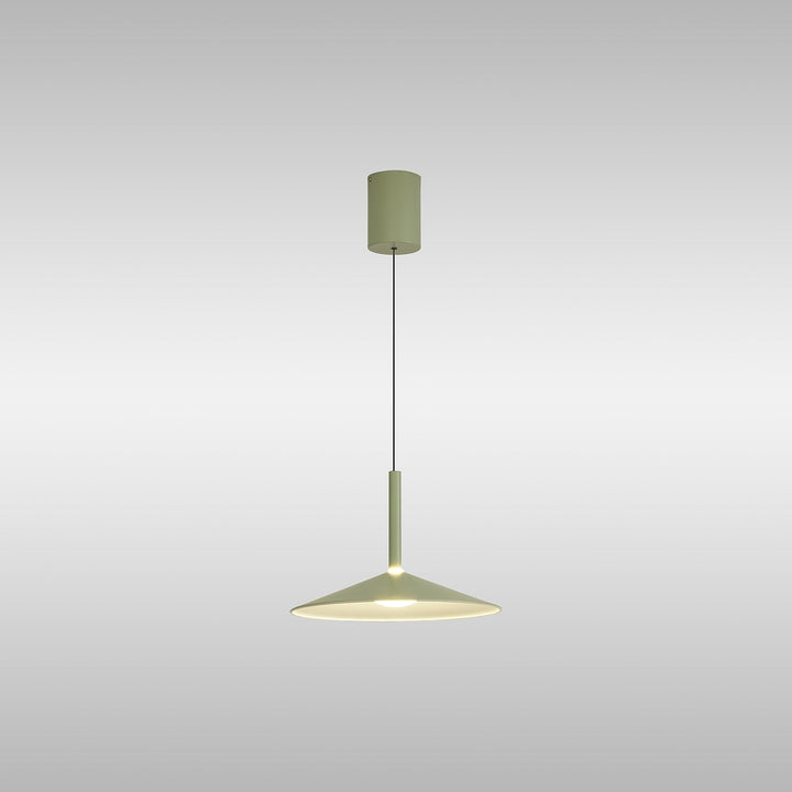 Mantra M7899 Calice 32cm Rise And Fall LED Pendant Green/White