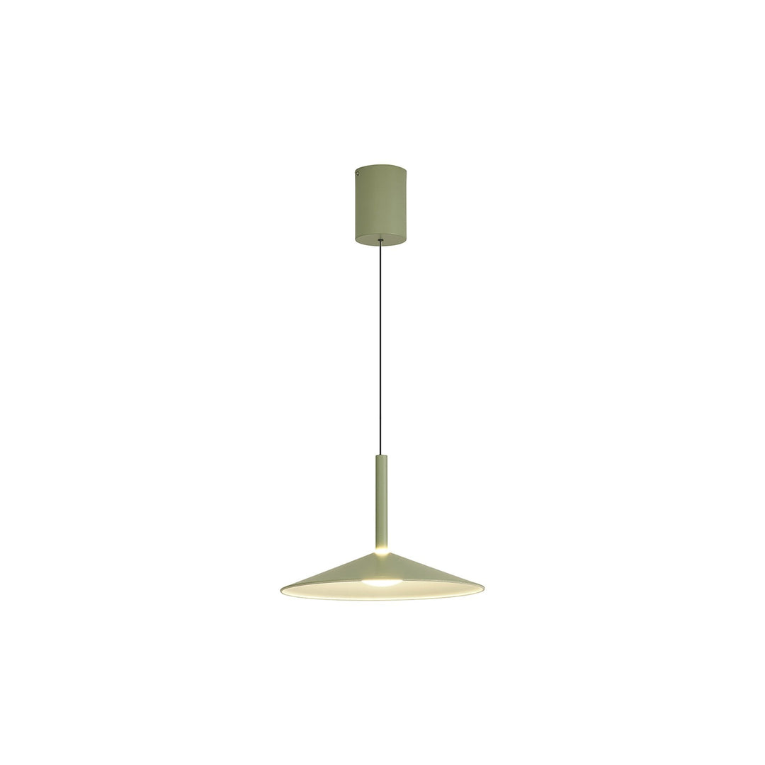 Mantra M7899 Calice 32cm Rise And Fall LED Pendant Green/White