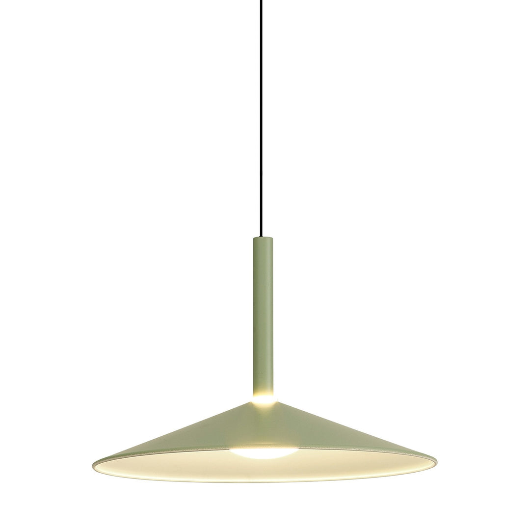 Mantra M7899 Calice 32cm Rise And Fall LED Pendant Green/White