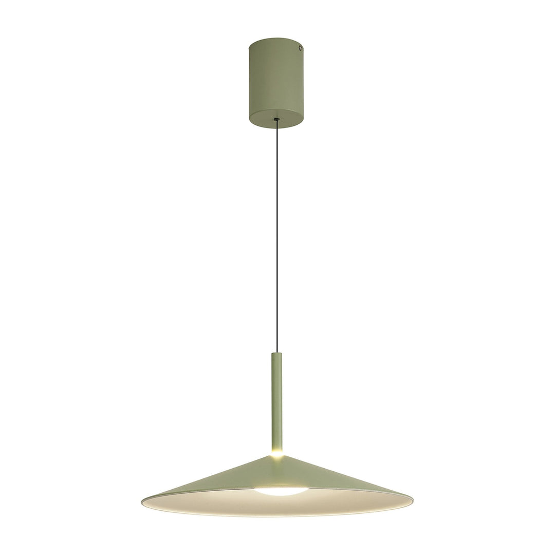 Mantra M7898 Calice 48cm Rise And Fall LED Pendant Green/White