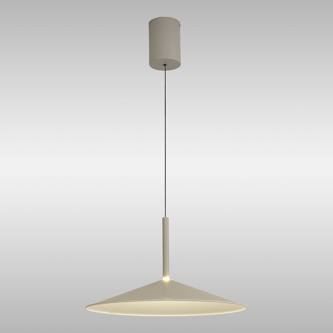 Mantra M7893 Calice 48cm Rise And Fall LED Pendant Grey/White