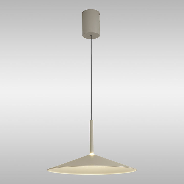 Mantra M7893 Calice 48cm Rise And Fall LED Pendant Grey/White