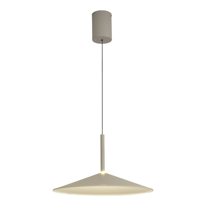 Mantra M7893 Calice 48cm Rise And Fall LED Pendant Grey/White