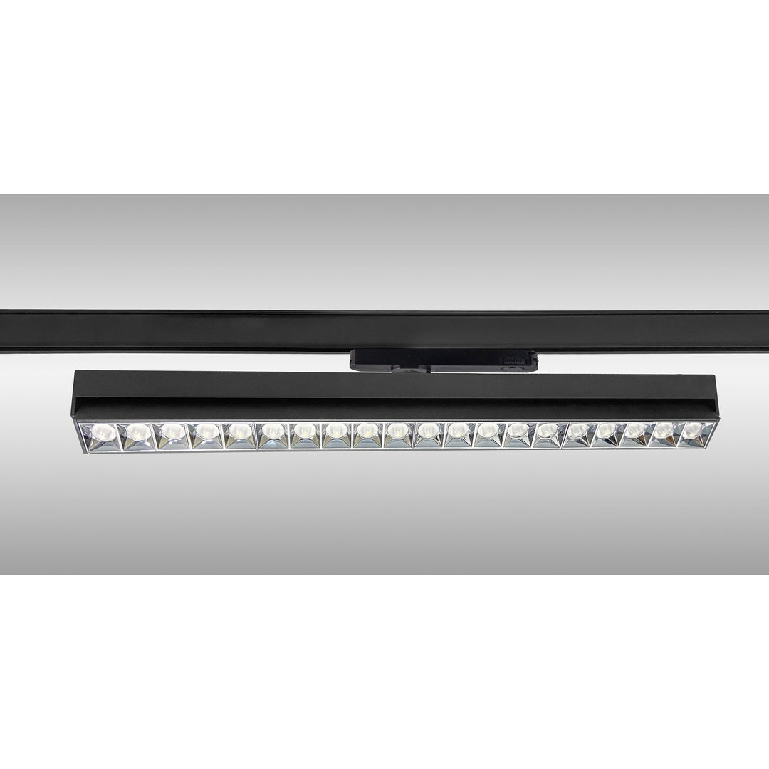 Mantra M8360 Creta LED Linear Track Light Black