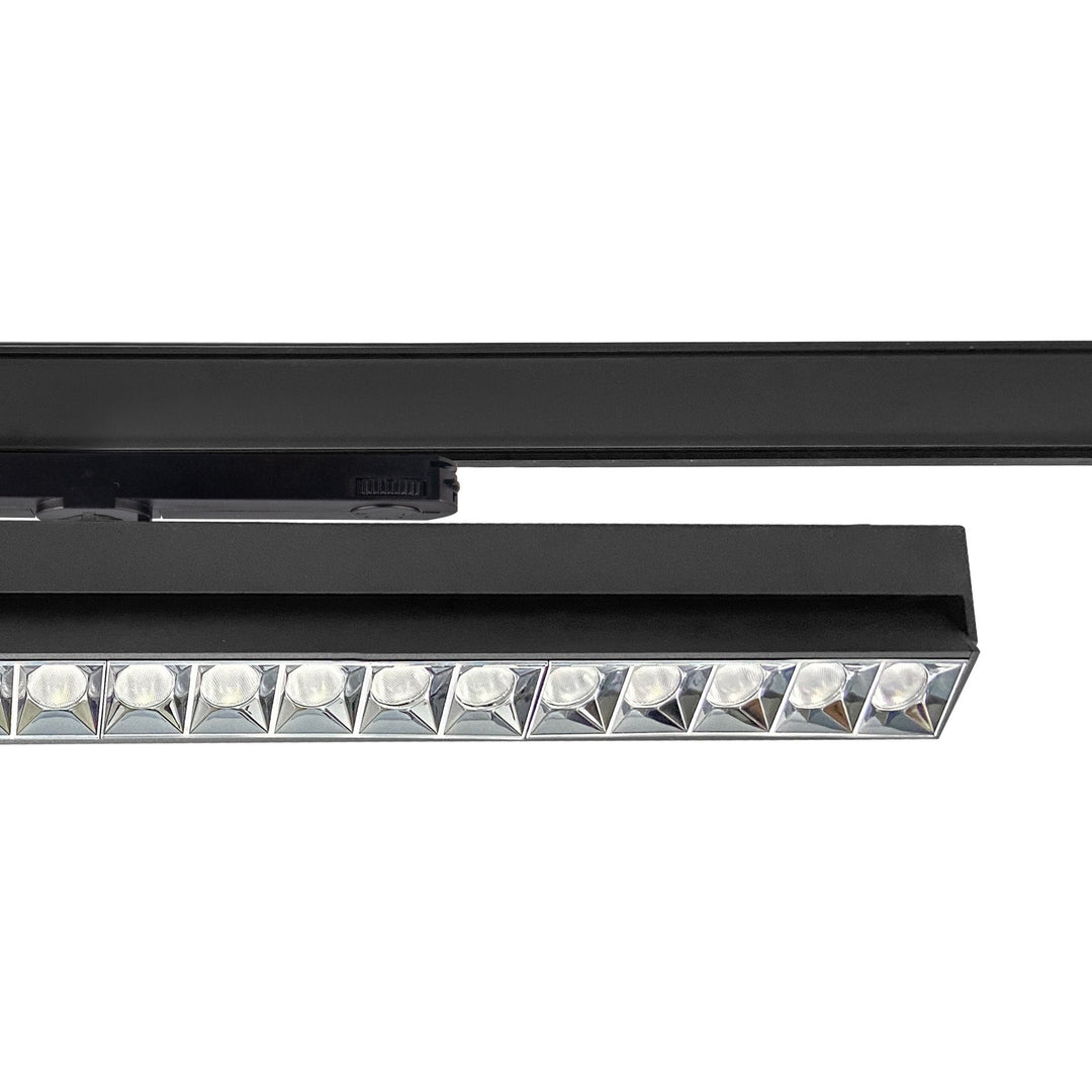 Mantra M8362 Creta LED Linear Track Light Black