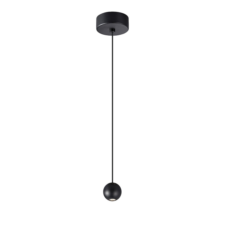 Mantra M8469 Gruissan LED Ball Pendant Matt Black
