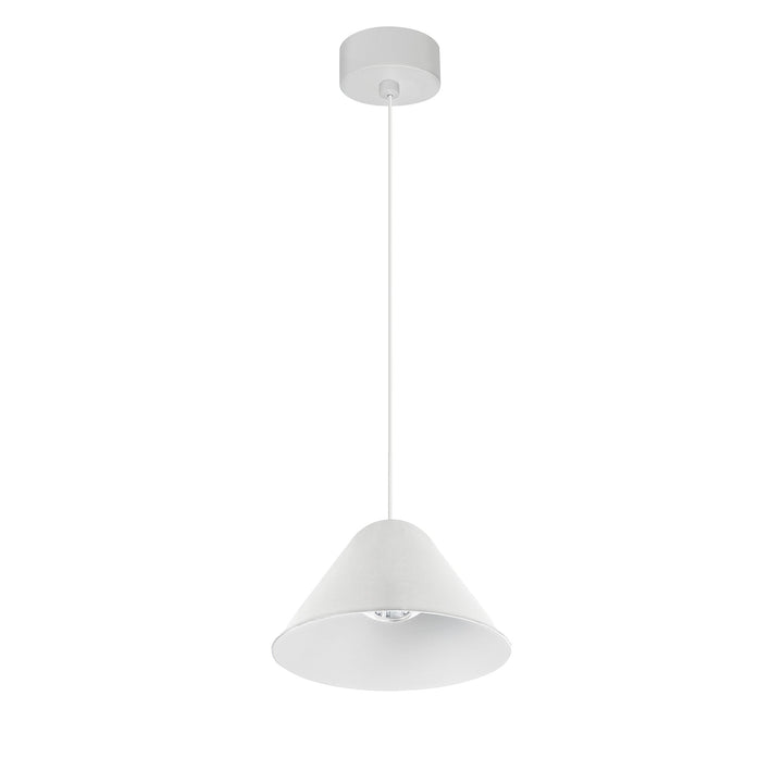 Mantra M8465 Gruissan LED Cone Pendant Matt White