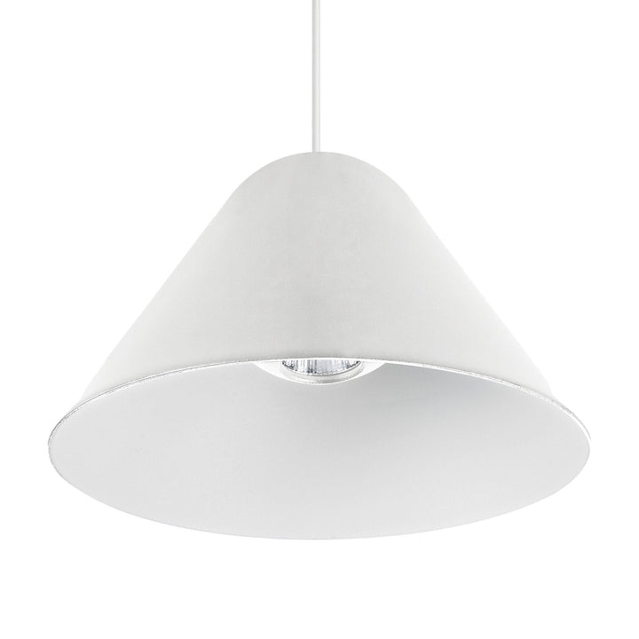 Mantra M8465 Gruissan LED Cone Pendant Matt White