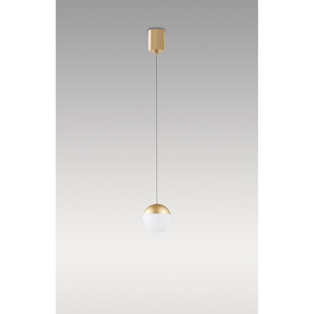 Mantra M8440 Kilda 1 Light LED Surface Pendant Gold