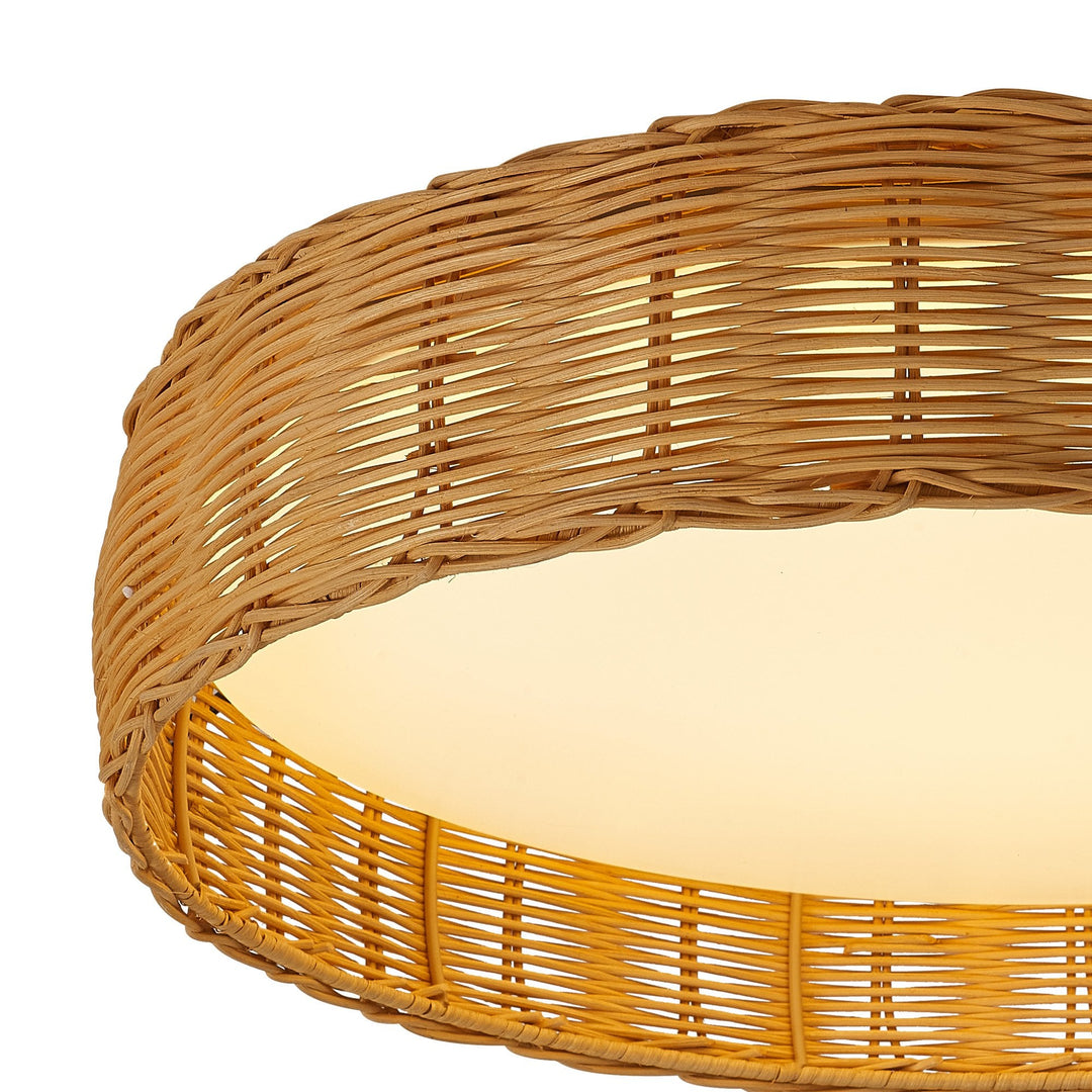 Mantra M8194 Kilimanjaro 36W LED Ceiling Light Beige Rattan