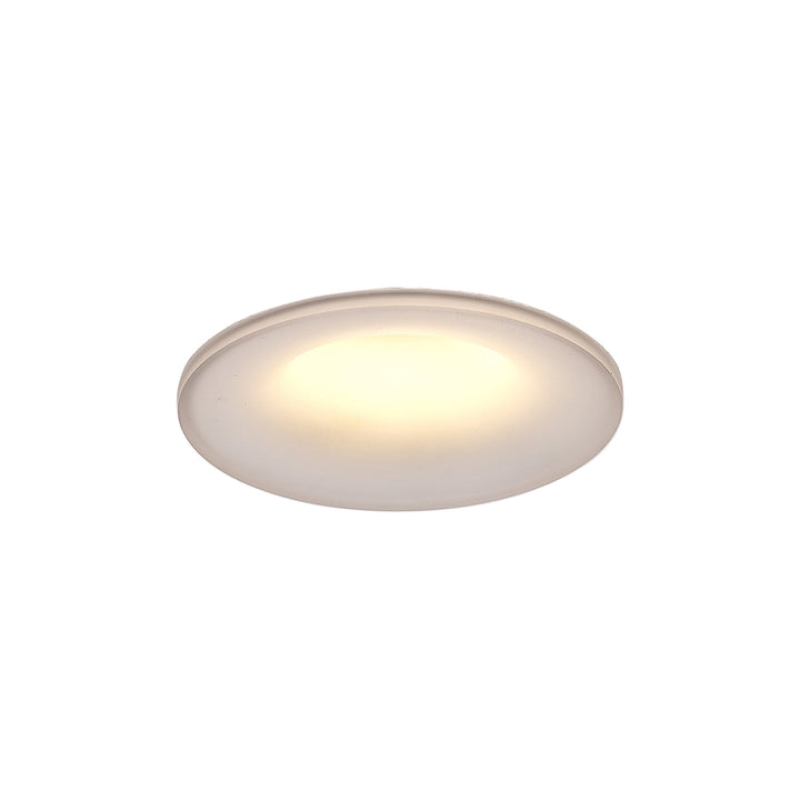 Mantra M8688 Lagos Recessed Spotlight 10cm Round White