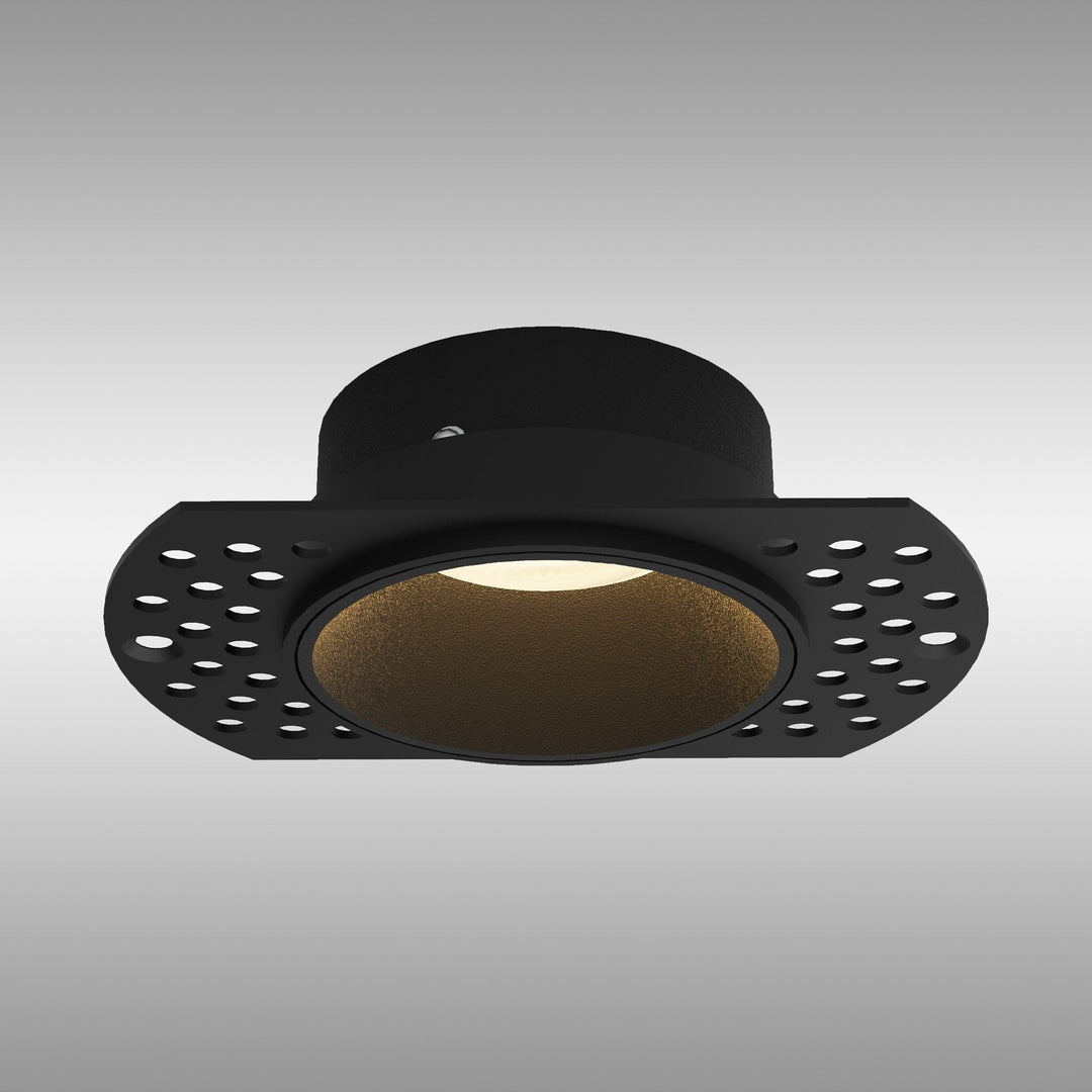 Mantra M8665 Lances Recessed Spotlight 10.5cm Black Gypsum