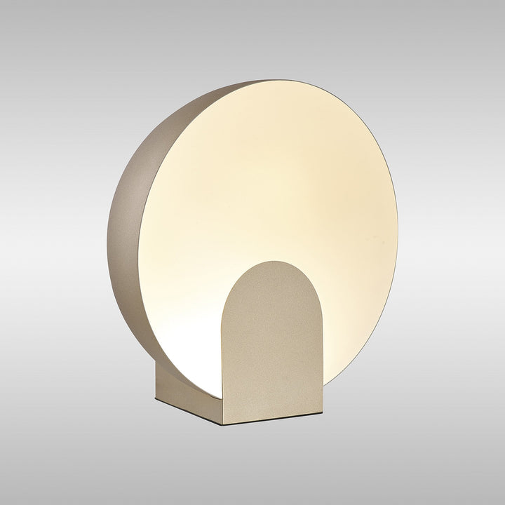 Mantra M8432 Oculo 30cm LED Table Lamp Satin Gold