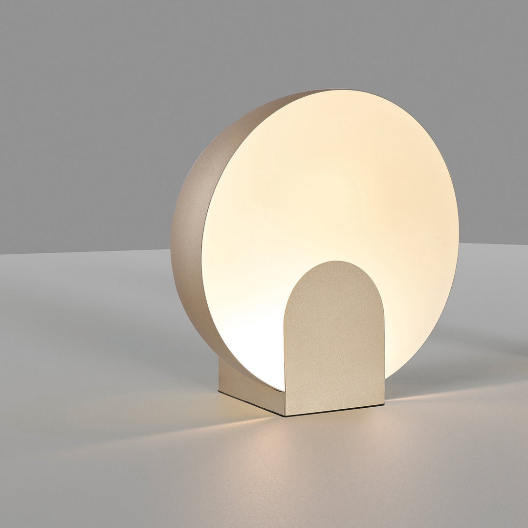 Mantra M8432 Oculo 30cm LED Table Lamp Satin Gold