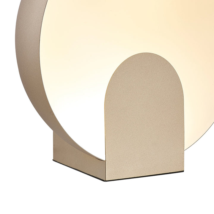 Mantra M8432 Oculo 30cm LED Table Lamp Satin Gold