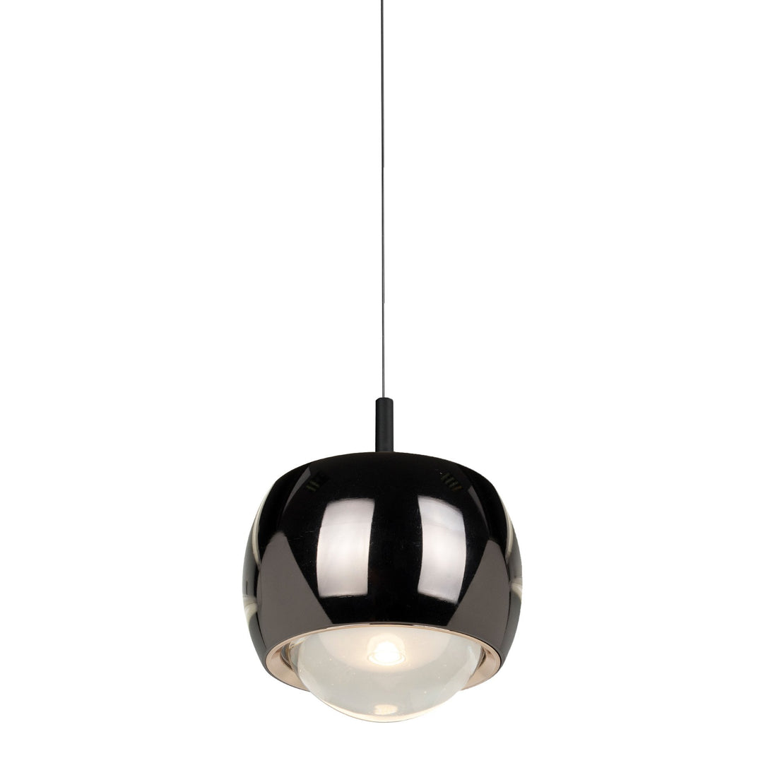 Mantra M8407 Roller Rise And Fall LED Pendant Chrome/Black