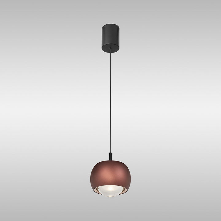 Mantra M8408 Roller Rise And Fall LED Pendant Coffee/Black