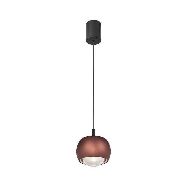 Mantra M8408 Roller Rise And Fall LED Pendant Coffee/Black