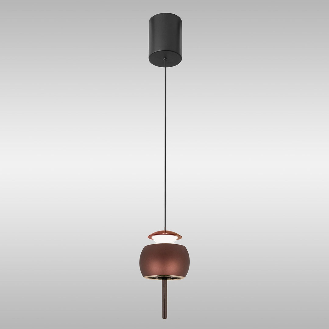 Mantra M8411 Roller Rise And Fall LED Pendant Coffee/Black