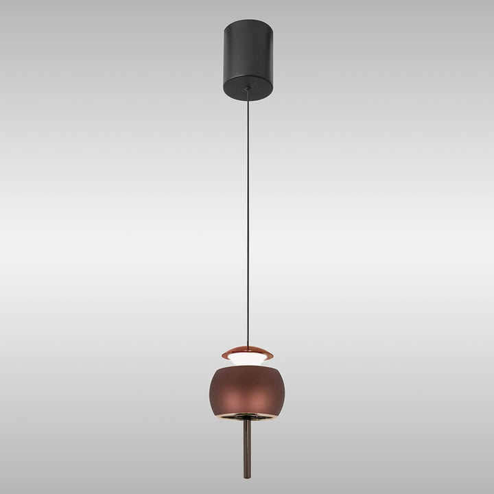 Mantra M8411 Roller Rise And Fall LED Pendant Coffee/Black