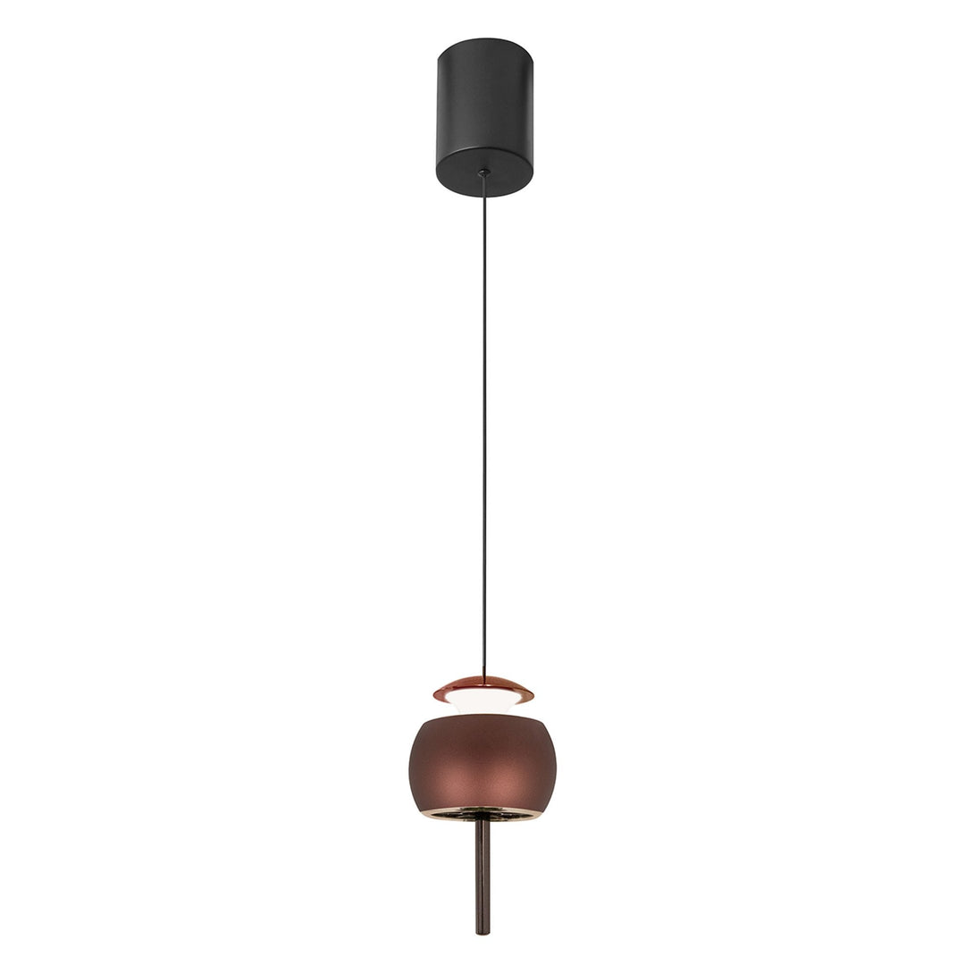 Mantra M8411 Roller Rise And Fall LED Pendant Coffee/Black