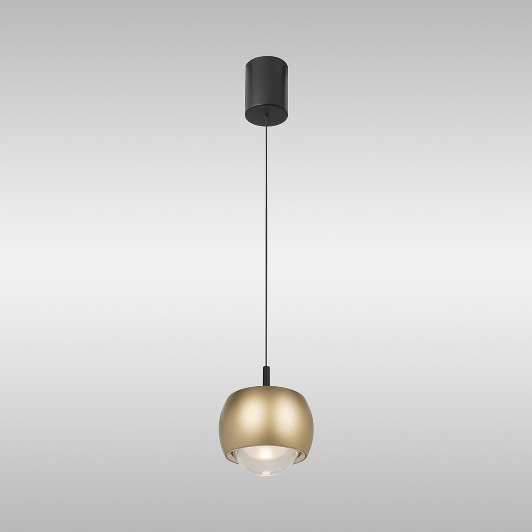 Mantra M8541 Roller Rise And Fall LED Pendant Gold/Black