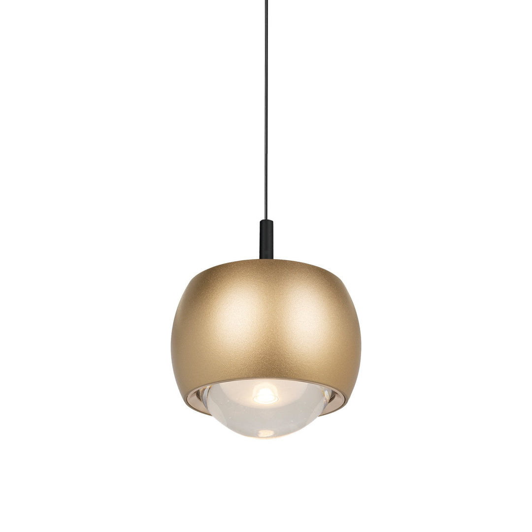 Mantra M8541 Roller Rise And Fall LED Pendant Gold/Black