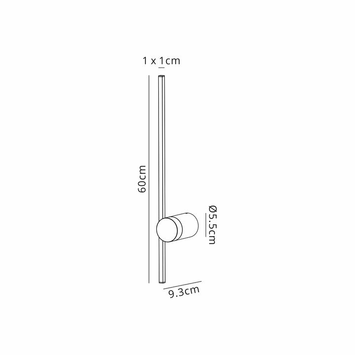 Mantra M7865 Tobago LED Wall Light Gold