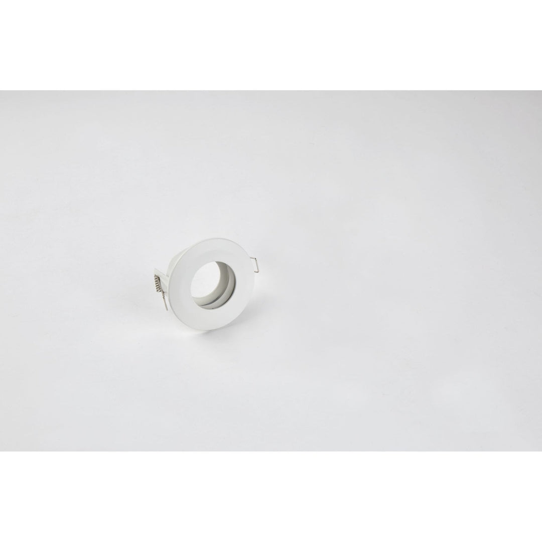 Searchlight 72310WH Burford Bathroom White Downlight IP65 Fire Rated