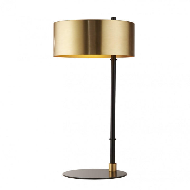 Searchlight 20224-1GO Knox Table Lamp Black Gold Metal