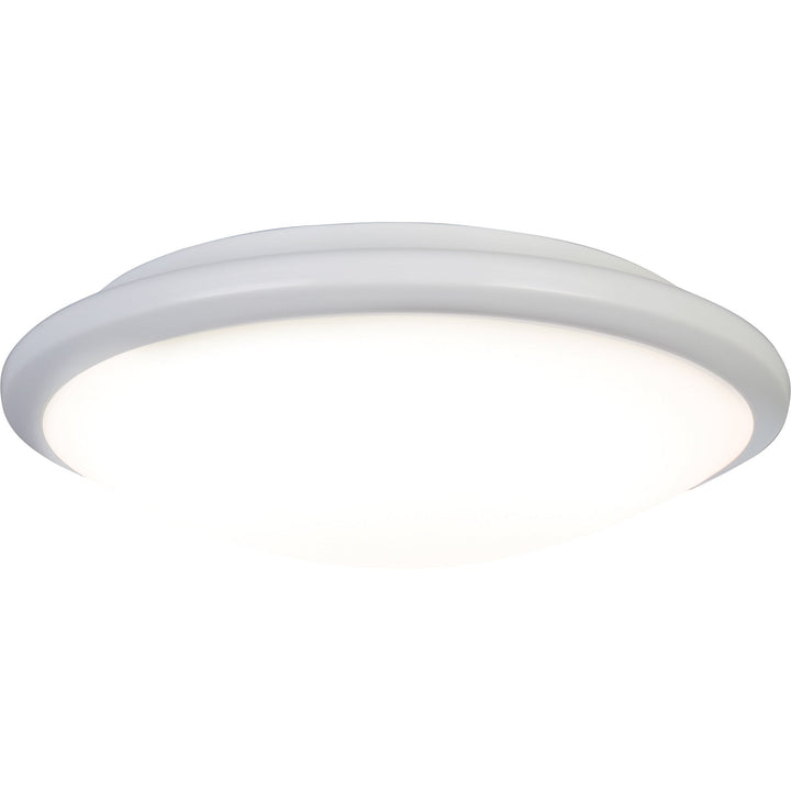 Searchlight 7938-30WH Knutsford Bathroom LED Flush White Frosted Glass