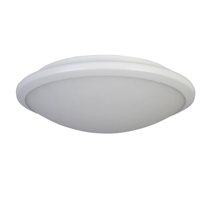 Searchlight 7938-30WH Knutsford Bathroom LED Flush White Frosted Glass