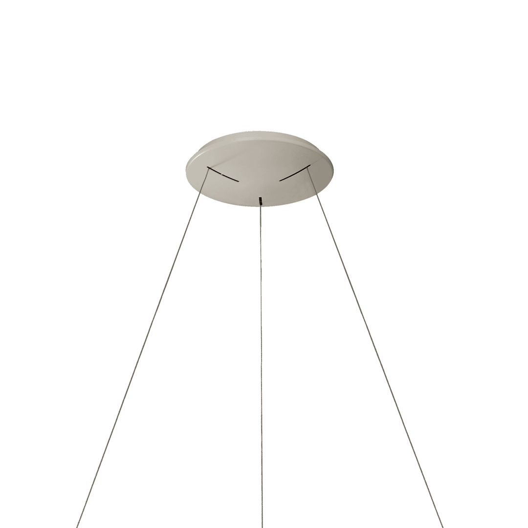 Mantra M8570 Niseko II Ring LED Pendant 50cm Remote Control White