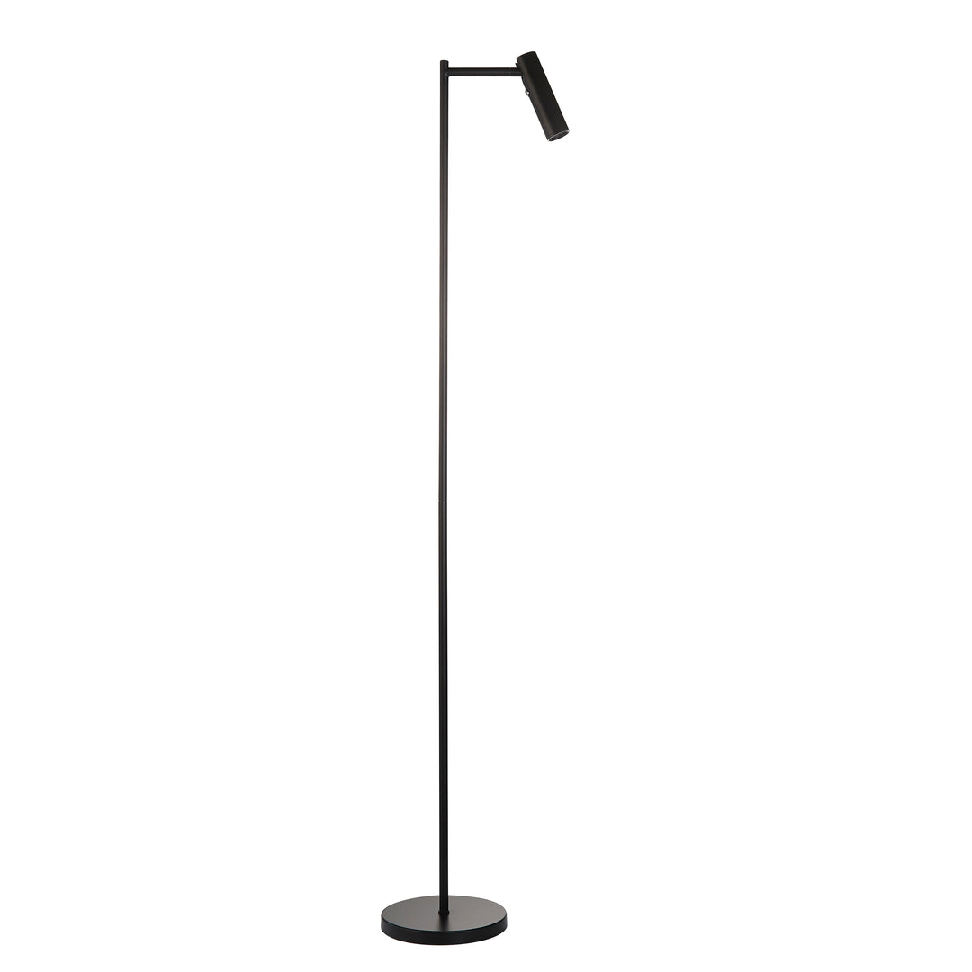 Endon 99772 Dedicated Reader 1 Light LED Floor Lamp Matt Black