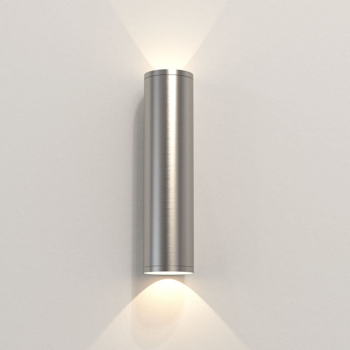 Astro 1428004 Ava 300 Coastal Outdoor Wall Light Brushed Stainless Steel