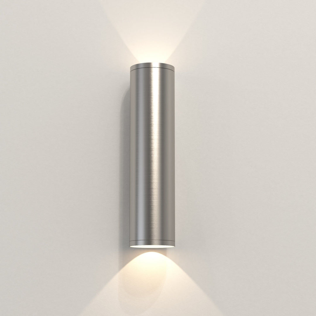 Astro 1428004 Ava 300 Coastal Outdoor Wall Light Brushed Stainless Steel