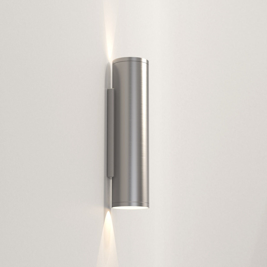 Astro 1428004 Ava 300 Coastal Outdoor Wall Light Brushed Stainless Steel