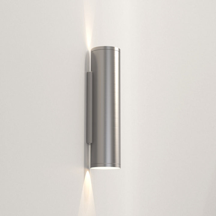 Astro 1428004 Ava 300 Coastal Outdoor Wall Light Brushed Stainless Steel