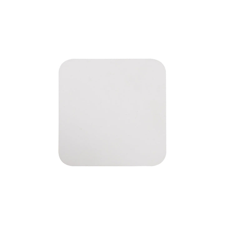 Nelson Lighting NL70829 Modena 150mm Non-Electric Square Plate Sand White