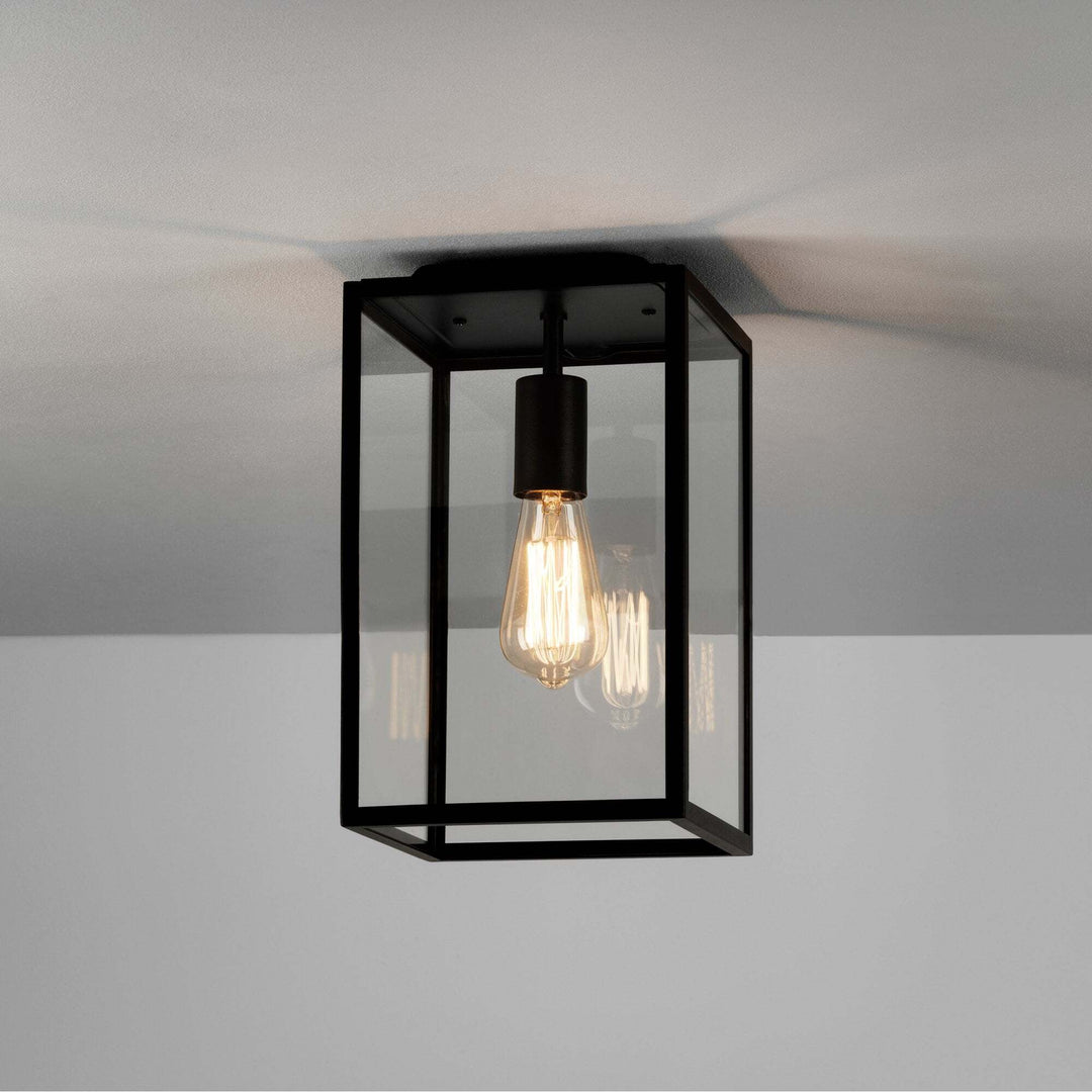 Astro 1095021 Homefield Outdoor Ceiling Light Black