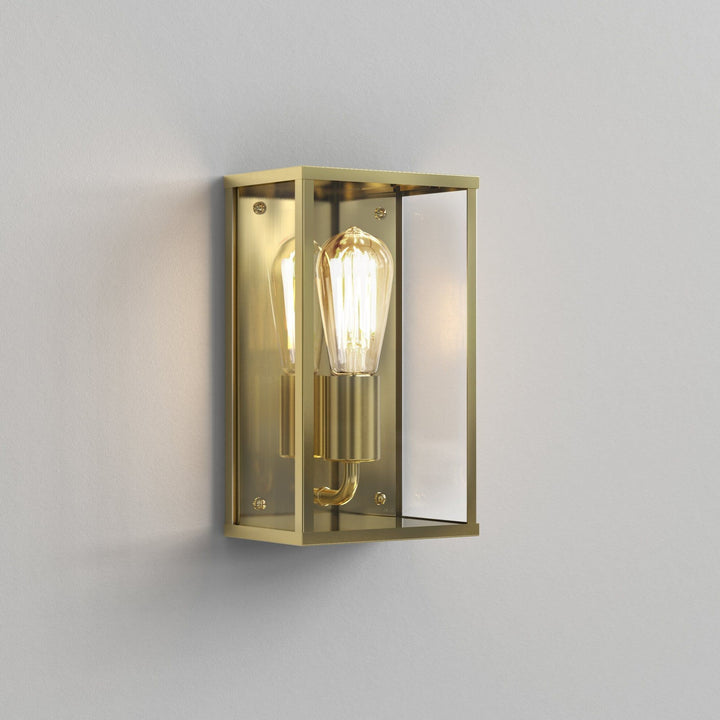 Astro 1095034 Homefield LED Coastal Wall Light Natural Brass